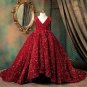 Rsslyn Luxury Christmas Dress for Tween Girls Pageant Show Piano Performance Show