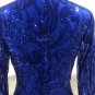 Rsslyn Luxury Christmas Dress Sequined Floor Length Royal Blue Dresses Bridesmaids Mermaid Dresses