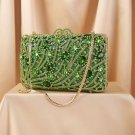Rsslyn New Christmas Clutch for Women with Emerald Diamond Stones