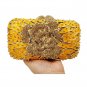 Rsslyn Christmas Treasure Clutch Green Shoulder Bags Giant Flower Embellishment