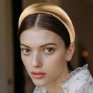 Rsslyn Christmas Golden Headband Big and Tall Golden Tiara for Women Leather Headbands