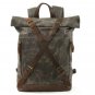 Rsslyn Adaptable Brown Backpack for Boys Mens Knapsack Mountaineering Bags LMF24-303 Camping Bags