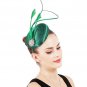 Rsslyn Burgundy Hats Derby Cocktail Hats for Women Royalty Style Hair Accessory