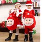 Rsslyn 4pcs/Set Christmas Santa Theme Girls Outfit Christmas Gift for Grand Daughter