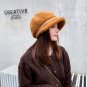 Rsslyn Teddy Bear Hats New Fashion Large Black Hats for Winter