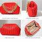 Rsslyn Fashion Coral Bags Good Times OL Small Shoulder Bags for Women Orange Purses
