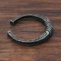 Rsslyn Fashion Black Bracelets for Men Musculino Arm Bands for Men Open Bracelets