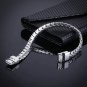 Rsslyn Fashion Metal Bracelets for Men Rope Chain Hassle Antique Silver Bracelets