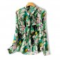 Rsslyn Plus Size Clothing Bella Blouses Green Spring Tops for Women