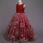 Christmas Dresses for Tween Girls Floor Length Pageant Dress-Free Crystal Crowns for Little Ladies