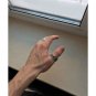 Rsslyn Thorn Ring Antique Silver Color Sizes 6-13 Stainless Steel Rings for Men