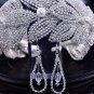 Rsslyn Fashion Tiaras Wedding Headpieces Bridal Crowns Wide Silver Headbands