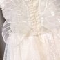 Rsslyn Cute Baby Dresses with Butterfly Wings Off White Dress for Toddler Girls
