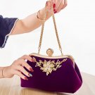 Rsslyn Purple Shoulder Bags Fashion Trend Small Clutch Small Handbags for Women