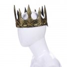 Rsslyn Play King Arthurs Crown for Boys Adjustable Head Size 2 Color Silver and Gold