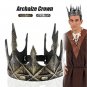 Rsslyn Play King Arthurs Crown for Boys Adjustable Head Size 2 Color Silver and Gold