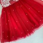 Rsslyn Special Red Dresses for Toddler Girls Puffy Sleeves Pretty Dresses
