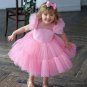 Rsslyn Brand New Mintgreen Dresses for Toddler Girls Polka Dot Dress with Puffy Sleeves