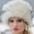 Rsslyn Elegant Hats for Elegant Ladies Beige Fur Hats Cossack Russian Style Winter Hats