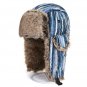 Rsslyn Winter Hats with Flaps Unisex Hats Multicolored Stripes Semi Tribal Igorot Color Combination