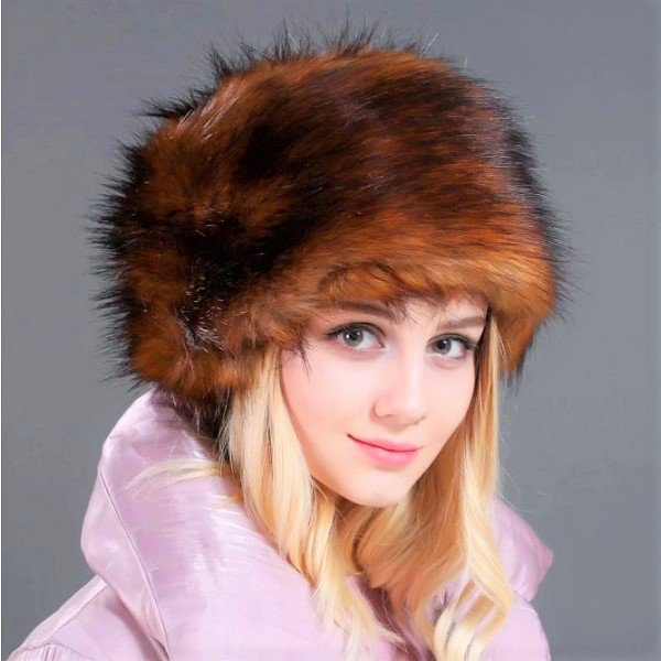 Rsslyn Luxury Red Fox Cossack Hats for Women