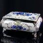 Rsslyn Vintage Large Jewelry Boxes for Wife Ivory Box with Red Rose Birthday Gift to Girlfriend