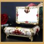 Rsslyn Beautiful Ivory Jewelry Boxes for Women Perfect Mothers Day Gift