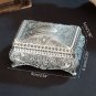 Rsslyn Luxury Silver Box for Jewelries Drop Box for Jewelries Silver Storage Boxes