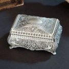 Rsslyn Christmas Box Beautiful Silver Jewelry Boxes