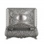 Rsslyn Christmas Box Beautiful Silver Jewelry Boxes