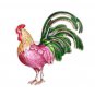 Purple Chicken Brooch Funny & Silly Bling Brooch for Fun Mother's Day Gift