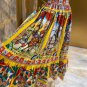 Rsslyn High-Quality Runaway Cotton Dress Multicolor Prints Butterfly Sleeves Dress for Summer