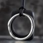 Rsslyn Fashion Big Hole Sweater Necklaces Long Necklaces Black Leather Necklace
