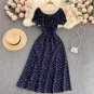 Rsslyn Lavander Dress for Tween Girls Purple Polka Dot for Teenage Girls