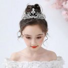 Rsslyn Double Swan Tiaras for Flower Girls Crown Wedding Accessories