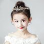 Rsslyn Double Swan Tiaras for Flower Girls Crown Wedding Accessories