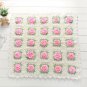 Rsslyn New Crocheted Blanket for Newborn Baby Girls Baby Shower Gift with Free Headband