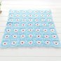 Rsslyn New Crocheted Blanket for Newborn Baby Girls Baby Shower Gift with Free Headband