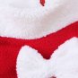 Rsslyn Christmas Outfit for Boys and Girls 4pcs/SET Red Santa Sack Bags