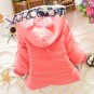 Rsslyn Yellow Jackets for Little Girls Yellow Hooded Padded Parkas Minnie Mouse