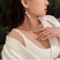 Rsslyn New Trendy Pearl Tassel Dangling Earrings for Women