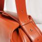 Rsslyn High-Quality Brown Leather Handbags for Women Classic Bag Solid Brown Underarm Bags