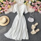 Teen Girls White Dress Spring Wedding Dress Summer Maxi Dresses Rsslyn Fashion Dress for Women