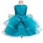Rsslyn Princess Dresses Sleeveless Turquoise Dress Organza Tulle Beaded Pearls
