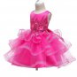 Rsslyn Princess Dresses Sleeveless Turquoise Dress Organza Tulle Beaded Pearls