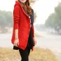 Rsslyn On Hand Items Blue Sweaters with Hood High Quality Warm Jackets for Women
