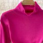 Rsslyn Hotpink Thermal Dress Layering Stretchable Winter Clothes Turtleneck Dress