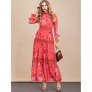 Rsslyn European Fashion Dresses Legally Red Maxi Dress Included Extra Plus Sizes