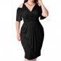 Rsslyn Blue Dresses for Plus Size Women Size 16 Dress Size 18-28 Dresses for Bigger Women