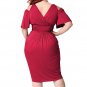 Rsslyn Blue Dresses for Plus Size Women Size 16 Dress Size 18-28 Dresses for Bigger Women